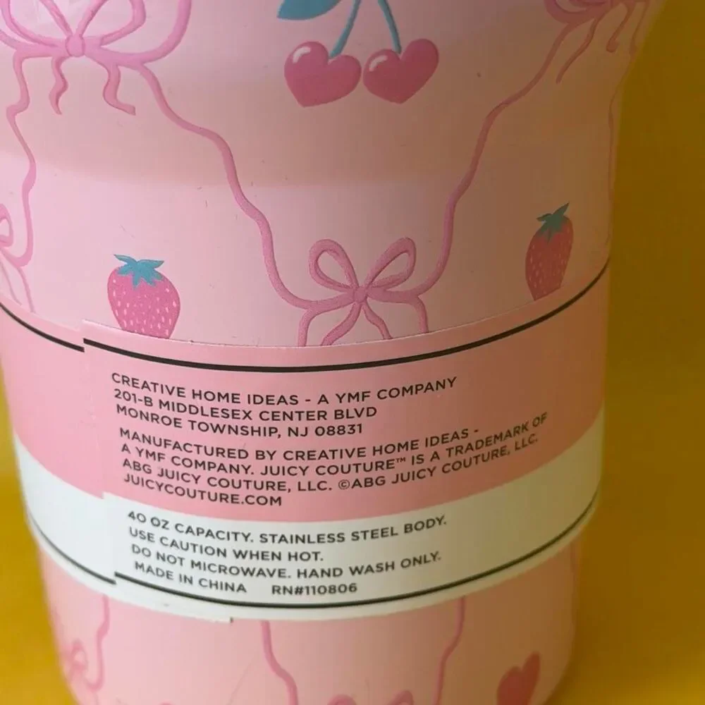 Juicy Couture 40oz tumber
